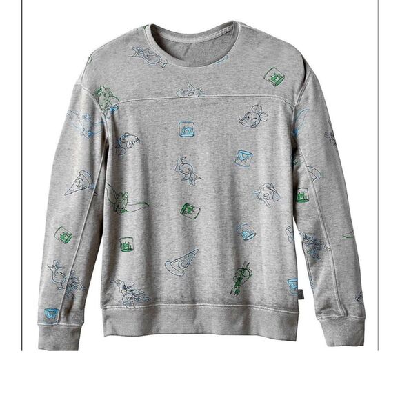 Disney Parks Ink & Paint Animated Characters Sketch Spirit Jersey - Picture 1 of 6